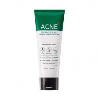 [SOME BY MI] AHA-BHA-PHA 30DAYS MIRACLE ACNE CLEAR FOAM 100ml