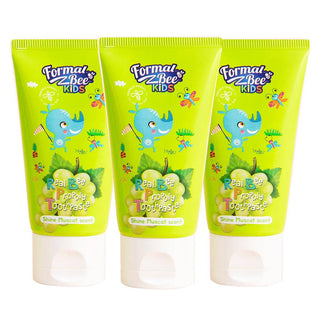 [Formal Bee Kids] Real Bee Propoly Toothpaste Shine Muscat 60g 3pcs X Bundle Pack
