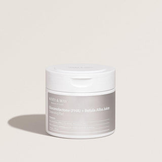 [MARY&MAY] Gluconolactone (PHA)+Betula Alba Juice Cleansing Pad 70Pads/270ml