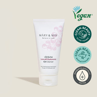 [MARY&MAY] Vegan Low pH Hyaluronic Gel Cleanser 150ml